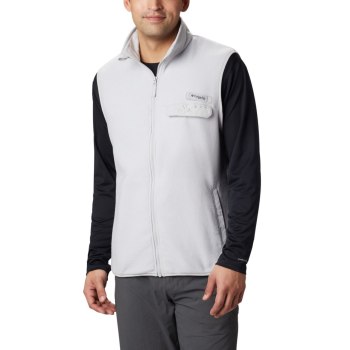 Columbia M Harborside II Fleece, Chaleco Grises Para Hombre | 238645-FHX